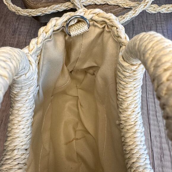 Knit Purse Black Heart Bag NEW FAST SHIP Travel Bag Boho Style Shoulder Bag - Picture 5 of 6